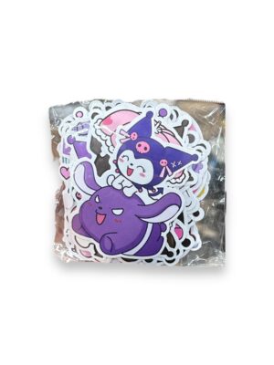 50 Stickers de Kuromi en bolsita // Cod. 10501050