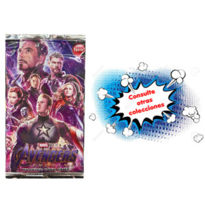 Sobre de cartas tridimensionales Avengers // Cod. carta trid