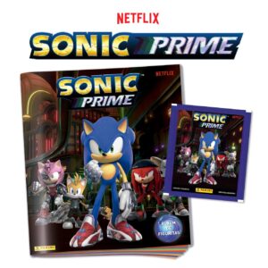 ÁLBUM de figuritas Sonic Prime // Cod.