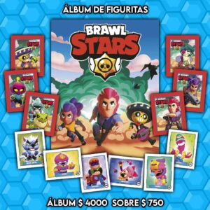ÁLBUM de figuritas BRAWL STARS // Cod. 5750824061026