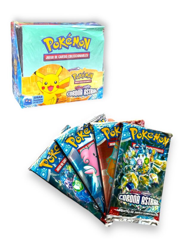 Sobre de cartas Pokemon Edición Limitada Corona Astral // Cod. 820650104909
