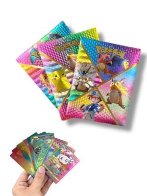 Sobre de cartas metalizadas Multicolor Pokemon x1 // Cod. METALIZADA