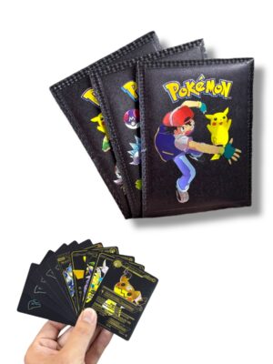 Sobre de cartas metalizadas Negras Pokemon x1 // Cod. METALIZADA