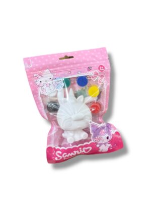 Muñeco de Sanrio con temperas para pintar // Cod. PAINTED