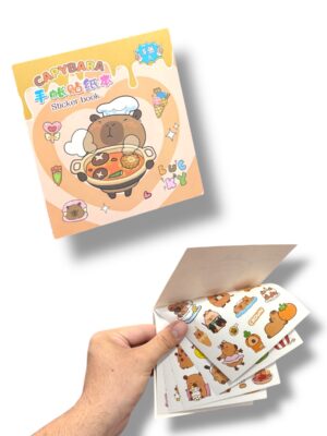 Librito de Stickers Capibara // Cod. 6952692129651