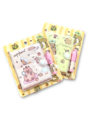 Agenda Capibara varios colores // Cod. 6936236009125