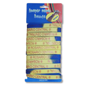 Pulsera Silicona Central x12 // Cod. 343372299