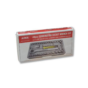 Combination Socket Llaves Tubo 40 PCS // Cod. 40 PCS