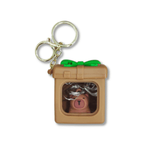 Llavero Casita Capibara Goma C/Luz // Cod. 47864786