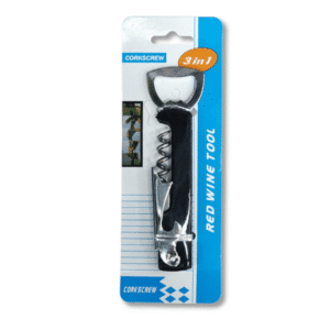 Corkcrew 3 en 1 Sacacorcho Destapador // Cod. 5060054612012