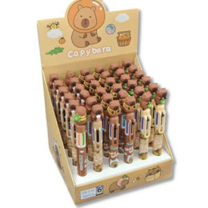 Birome 6 Colores Capibara // Cod. 5767897630196