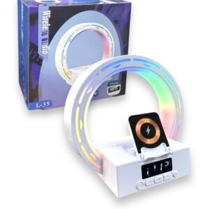 Cargador inalámbrico con parlante L-35 // Cod. 6000051819235