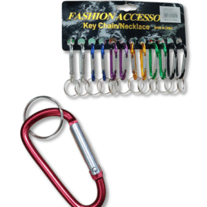 Llavero Mosquetón C/Seguro CH IG0025 // Cod. 6902120105044