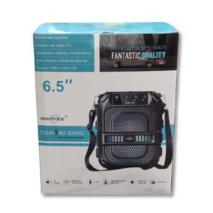 Parlante GTS-1191 6.5" Portable GTS-1191 // Cod. 8356924011915
