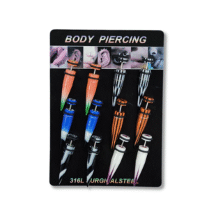 Body Piercing Acero Colmillo x12 // Cod. 912-17