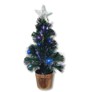 Árbol de Navidad LED 52cm 20 Luces Multicolor con Estrella y Luces 6 Metros // Cod. ARBOL 20 LED