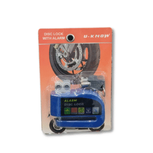 Disc Lock Whith Alarma // Cod. DISC LOCK