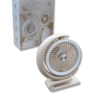 Ventilador Multifuncional Crescent Fan C/Luz // Cod. F009