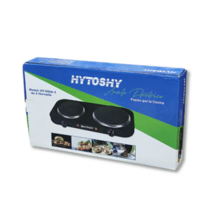 Anafe Eléctrico Hytoshy HT-200A-1 2 Hornallas // Cod. HT-200A-1
