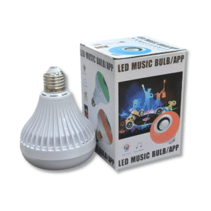 Foco LED Parlante Bulbo/App // Cod. LED MUSIC