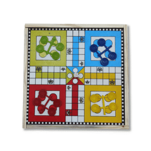 Juego de Madera A.M. Tablero Ludo // Cod. LUDO