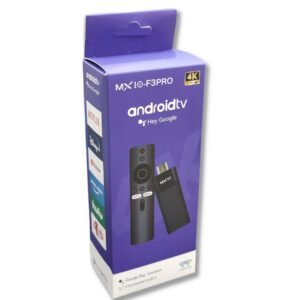 Android TV HEY GOOGLE MX10-F3PRO 4K // Cod. MX10