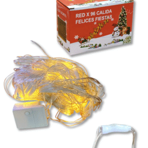 Luces de Navidad LED Red 96 Luces Blanco Cálido POL-19 // Cod. RED X 96