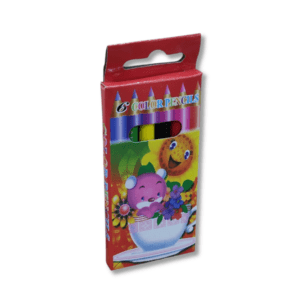 Lapices Cortos x6 Colores // Cod. 6946358006568