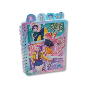 Cuaderno 3D Guerreras K-Pop 3D-PP-024 // Cod. 6954541810229