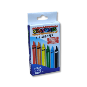 Crayones x6 Colores // Cod. 7798159810030