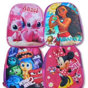 Mochila con 1 Cierre y Relieve de 12 Pulgadas // Cod. 7801072101236