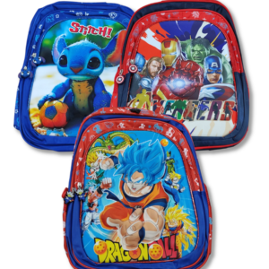 Mochila con 3 Cierres y Relieve de 16 Pulgadas // Cod. 7801072101649