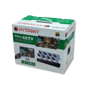 Camaras Kit Seguridad Full CCTV Hytoshy P2P 1080p HT-010 // Cod. 7892023614585