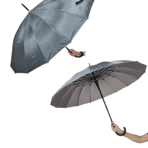 Paragua Largo de Lujo Mango Cuero 16 Varas // Cod. 594400533