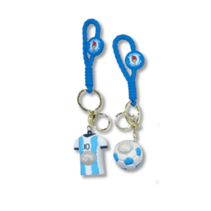 Llavero de Goma Argentina con Luz // Cod. GOMA LUZ