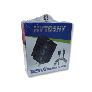 Cargador Ultra Rapido Hytoshy 125W Tipo C a C // Cod. PD125W