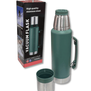 Termo de Acero Inoxidable 1200 ml Frío y Calor Vacuum Flask // Cod. 2400000002321