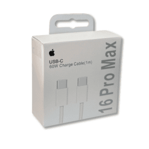 Cable USB-C 60W de Carga Rápida para iPhone 16 Pro Max // Cod. 194252750612