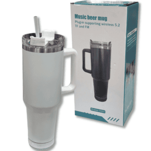 Jarra Musical Bluetooth con Parlante TF FM 1200ml 40oz // Cod. 40 OUNCE