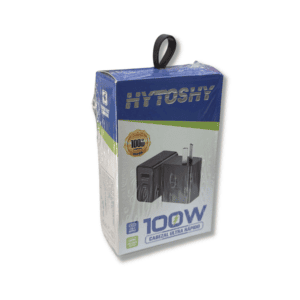 Cargador Hytoshy 100W Ultra Rápido para Celular y Dispositivos // Cod. 537248
