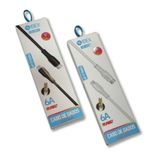 Cable Lightning a USB Tipo C iBek CB-2603 para iPhone // Cod. 7790839930137