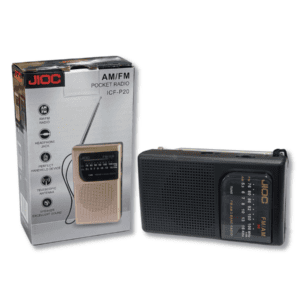Radio Portátil de Bolsillo JIOC ICF-P20 AM/FM // Cod. 4268778941086