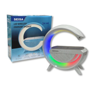 Parlante Bluetooth SEISA BT2301 con Cargador Inalámbrico y Luz LED RGB // Cod. 6290132583753