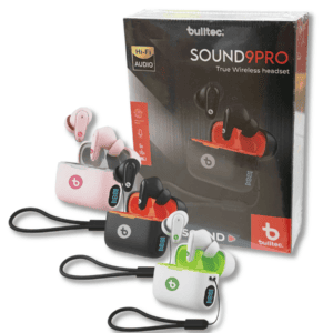 Auriculares Inalámbricos Sound 9 Pro Bulltec Bluetooth True Wireless // Cod. 6520230409809