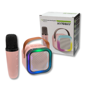 Parlante Bluetooth Karaoke Hytoshy K12 Colorful Portátil // Cod. 6958456555114