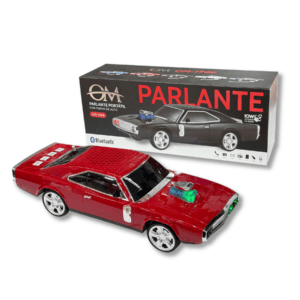Parlante Bluetooth Portátil OM-1968 10W con Diseño de Auto // Cod. OM-1968