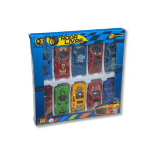 Set de 10 Autitos de Juguete Roda Livre MKT664476 para Niños // Cod. 6991206644768